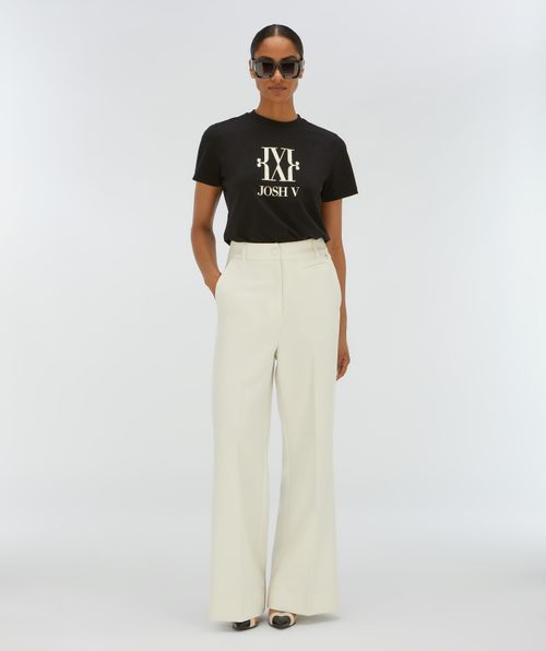 JV DORIE MONOGRAM slim fit T-shirt