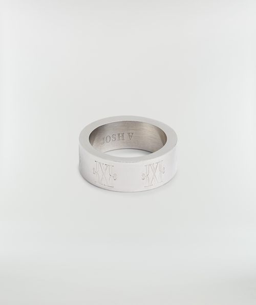 JV HARVEY ring met logo