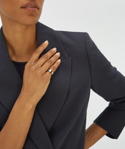 JV HARVEY ring met logo