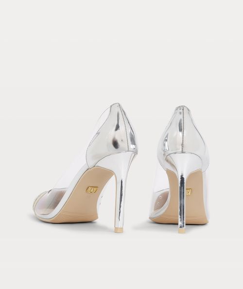 JV MICHOU Pumps in metallic