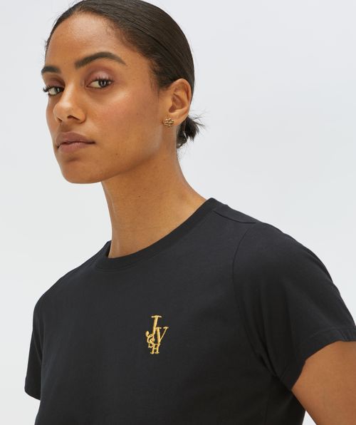 JV ZOE EMBROIDERY slim fit T-shirt