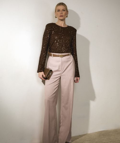 KATE high rise wide leg pantalon