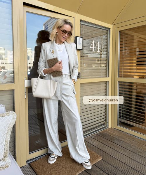 JV KATE high rise wide leg pantalon