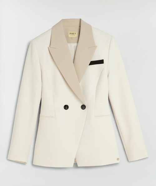 KENNY taillierter Blazer mit Kontrasteffekt
