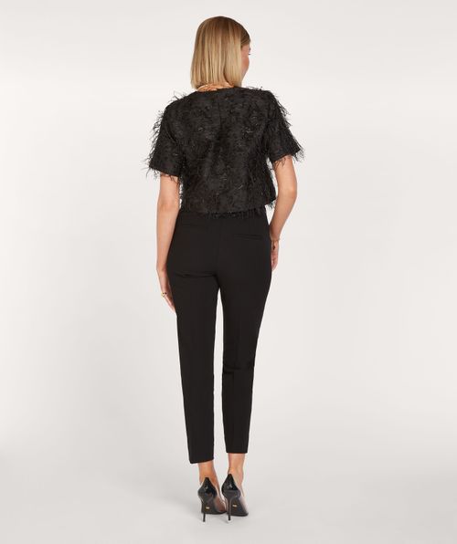 KILIANA Gekürztes Top mit Lurex
