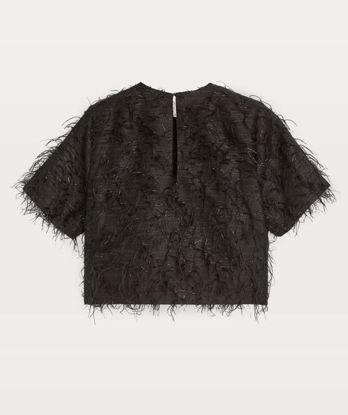 KILIANA Gekürztes Top mit Lurex