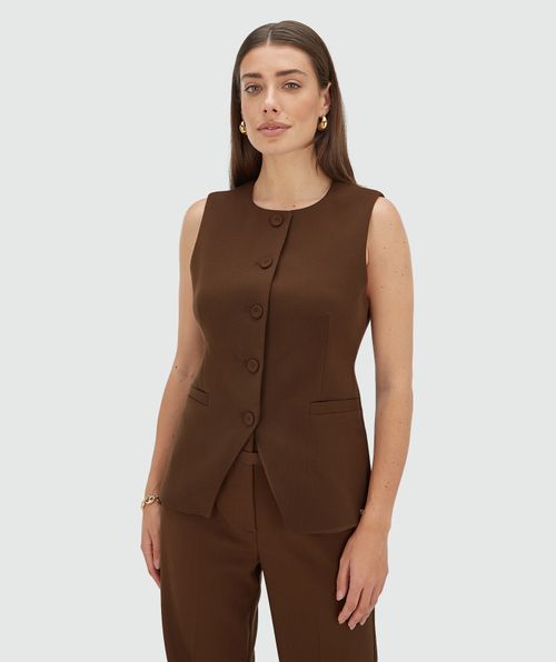 KIRO fitted waistcoat