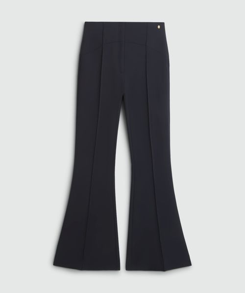 KIT fitted flared pantalon