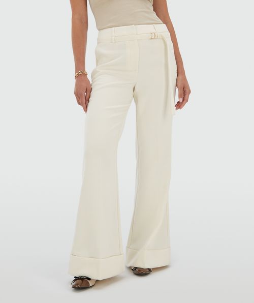 KORIEN mid rise flared pantalon