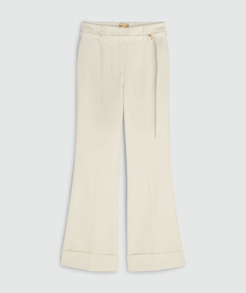 KORIEN mid rise flared pantalon