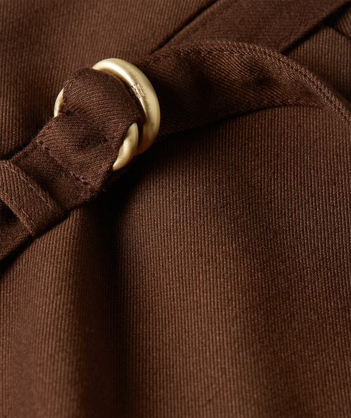 KORIEN mid-rise flared trousers
