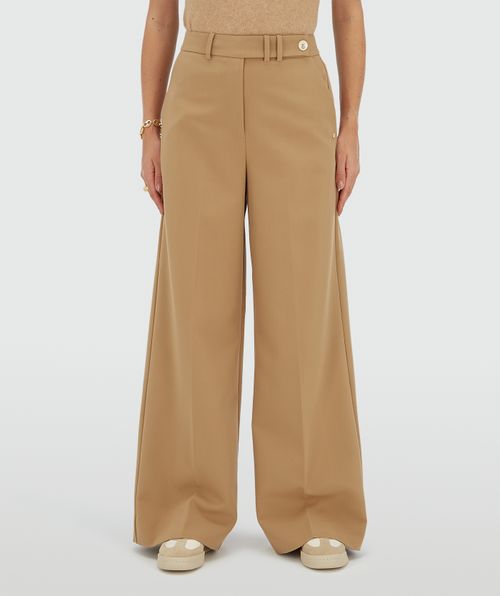 KYRIE Mid-Rise-Hose mit weitem Bein
