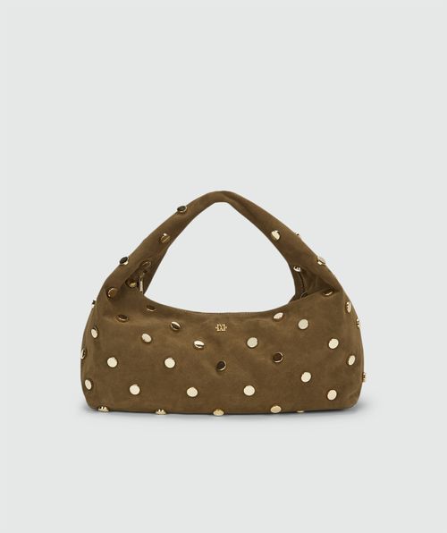JV-LENA suede bag with studs