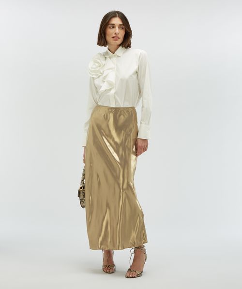 LEONA high waist fitted skirt