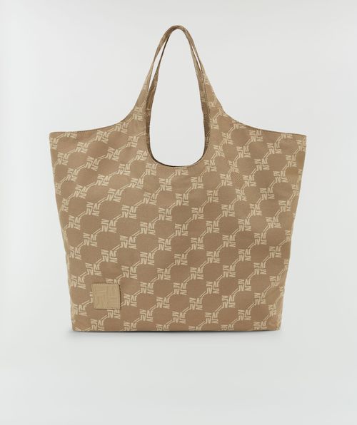 LEONORA shopper with logo print