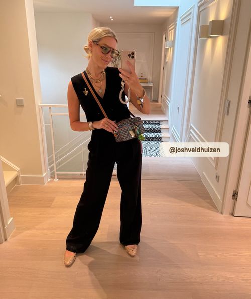 LEVA cropped gilet