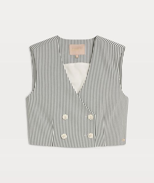 LEVA cropped waistcoat