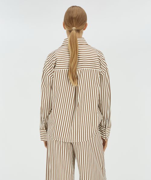 LEXX oversized blouse met strepen