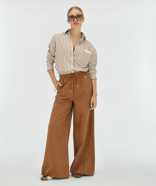 LEXX oversized blouse met strepen