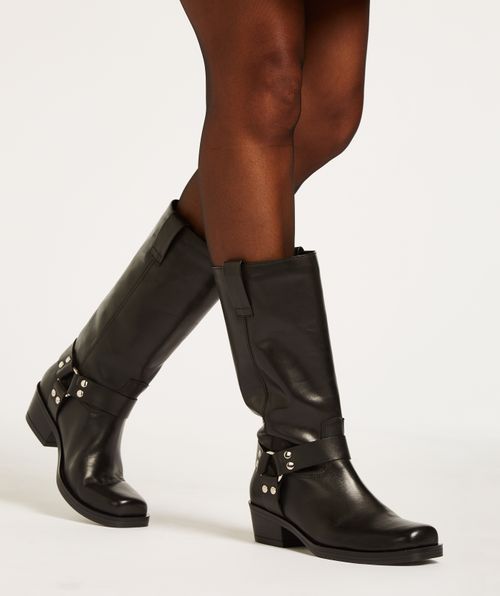 LILIAN leather boots