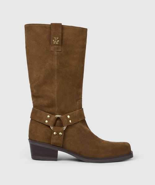 LILIAN suede boots