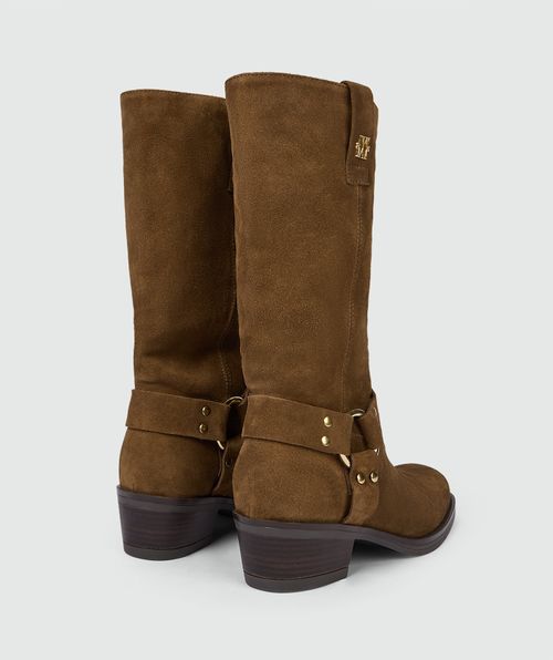 LILIAN suede boots
