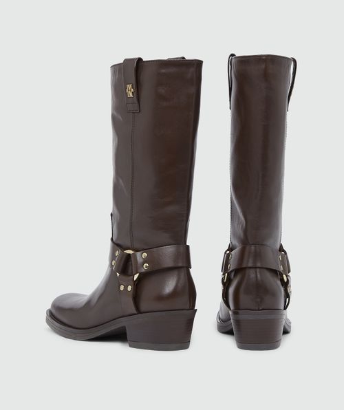 LILIAN leather boots
