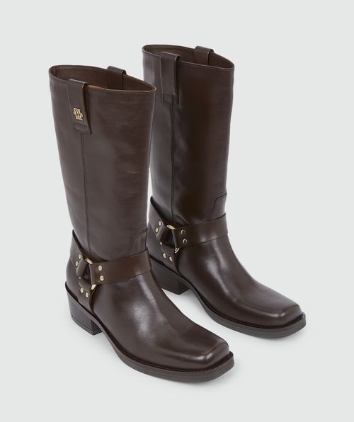 LILIAN leather boots