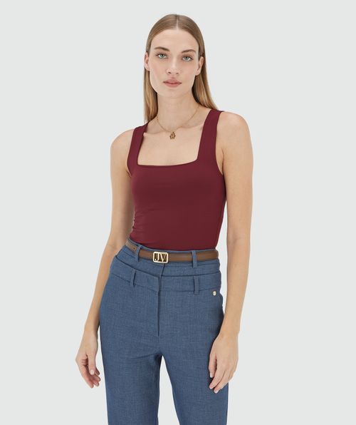 LINDE slim fit top