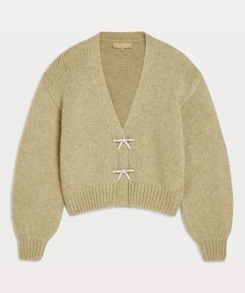 LINDY oversized cardigan with wool