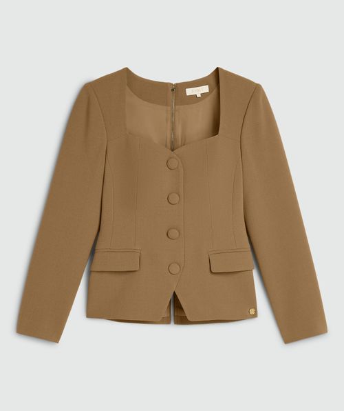 LISE fitted bustier top