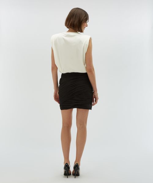 LIYANNA high waist fitted rok