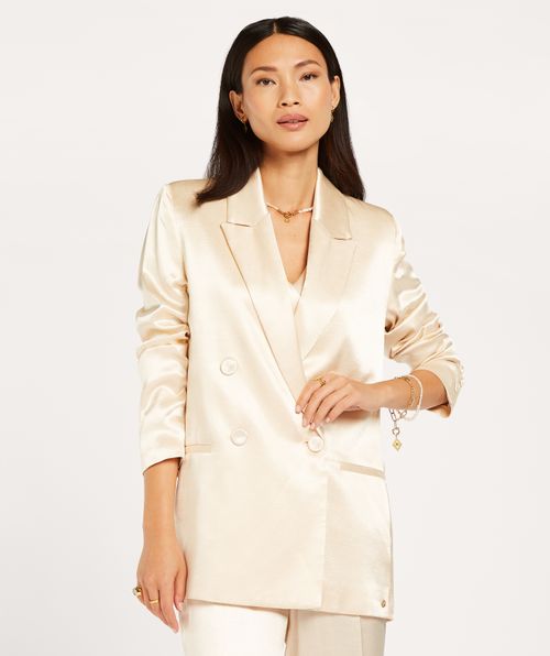 LOLITA Gerade geschnittener Blazer in Satin-Optik