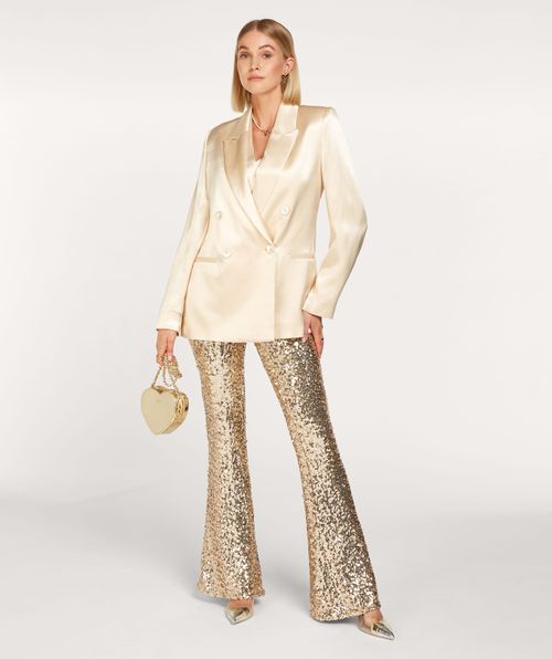LOLITA Gerade geschnittener Blazer in Satin-Optik