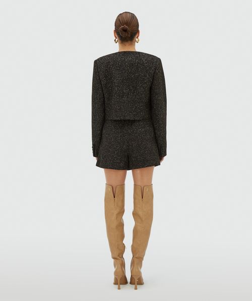 LOTTI High-Rise Regular-Fit Skort mit Lurex