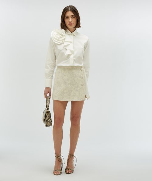 LOTTI Bouclé-Skort mit Lurex