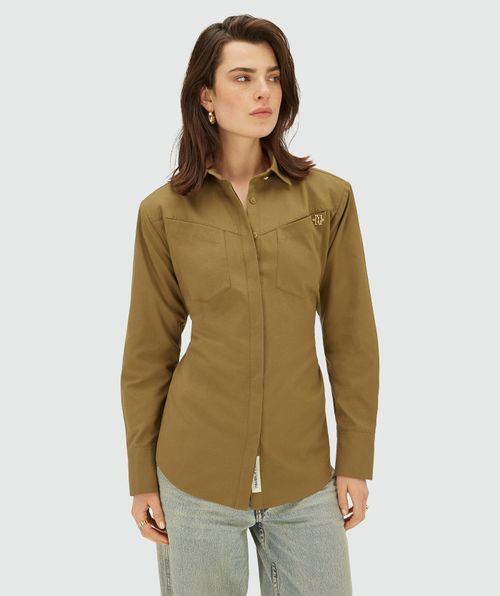 LOURDES oversized Bluse 