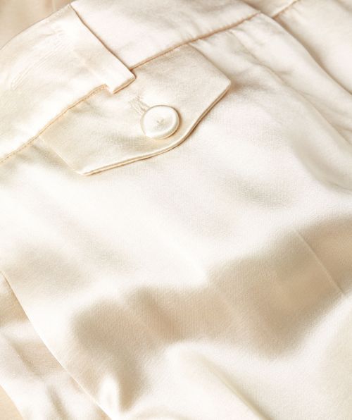 LYZZA Hose mit weitem Bein in Satin-Optik