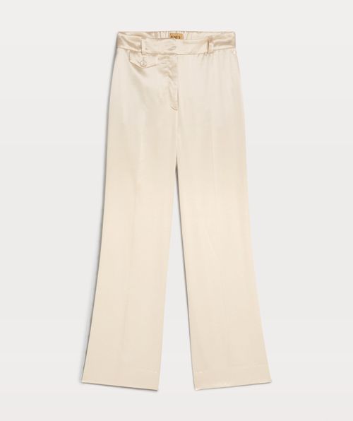 LYZZA Hose mit weitem Bein in Satin-Optik