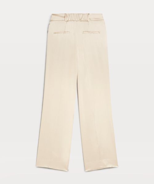 LYZZA Hose mit weitem Bein in Satin-Optik