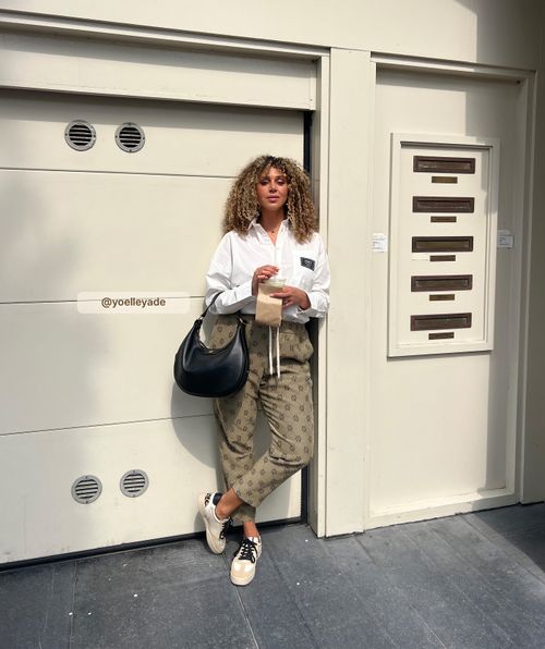 MAEVINA sneakers met luipaardprint