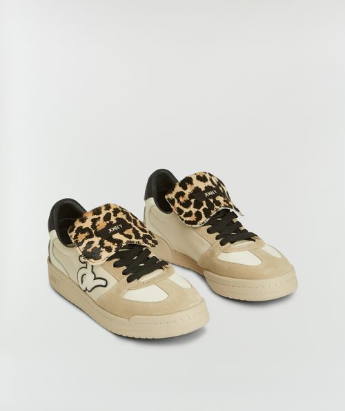MAEVINA sneakers met luipaardprint