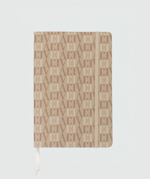 JV-MARLOU notebook with logo print