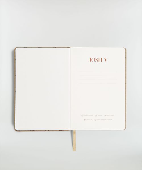 MARLOU notebook with logo print