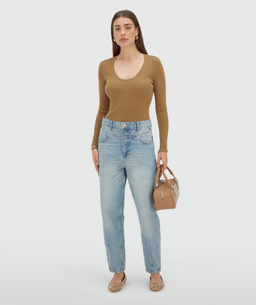 MASON mid rise tapered fit jeans