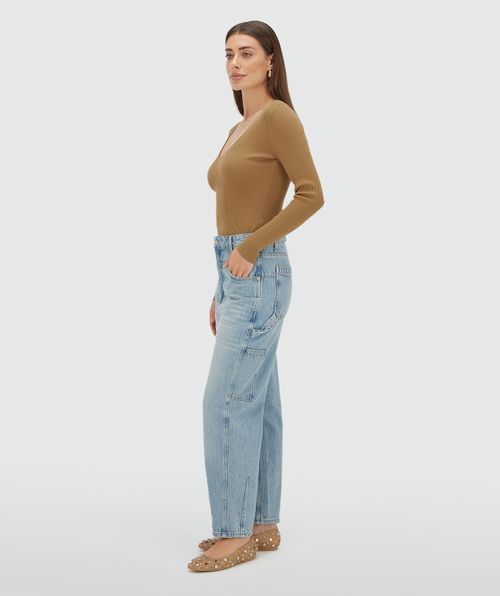 MASON mid rise tapered fit jeans
