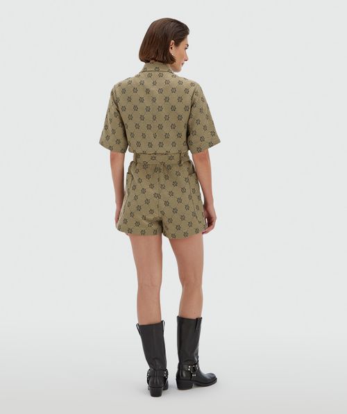 MAXIME regular fit playsuit met logo