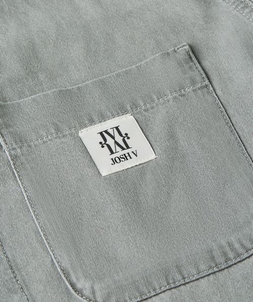 MEGGY straight fit denim blouse