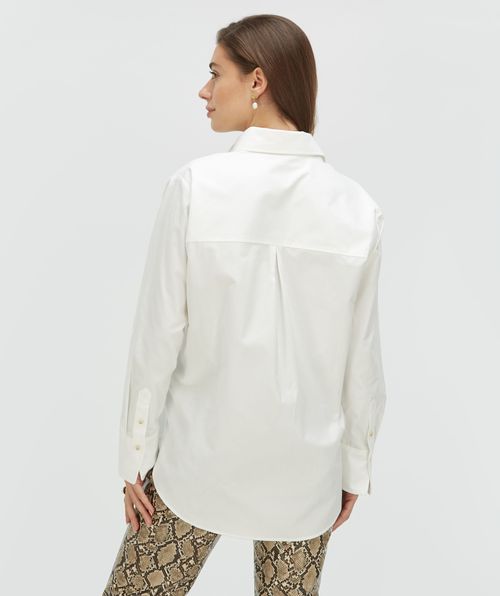 MEGGY Relaxed Fit Bluse mit Ziersteinen