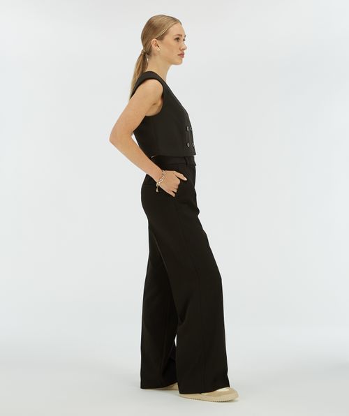 MIES high waisted wide leg pantalon